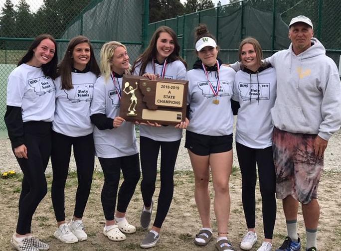 Class A Girls tennis - Whitefish Bulldogs